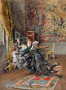 Les Parisiennes [1873] by Giovanni Boldini [1842–1931]